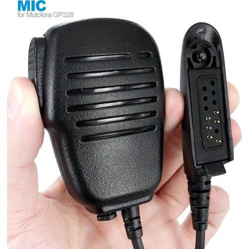 Fartalk PTT Speaker Mic Microphone for Motorola GP328 PRO5150 GP338 PG380 GP680 HT750 GP340 Walkie Talkie Two Way Radio