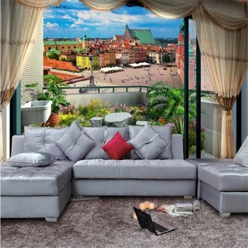 Beibehang mural wallpaper European castle bedroom stylish minimalist living room 3d photo wallpaper roll wedding wall coverings