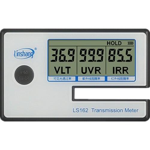 LS162 Transmission Meter Display UV IR Rejection Value and Visible Light Self-calibration Simultaneously