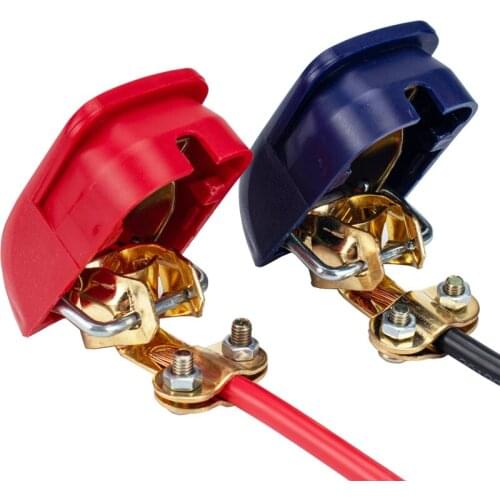 Ampper quick disconnect & release brass battery terminal clamps for marine car boat Rv vehicles. Specifications: 1, Designed fo