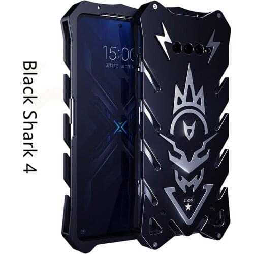 For Xiaomi Black Shark 4 Original ZIMON Shockproof Heavy Duty Armor Metal Aluminum Phone Case For BLackShark 4 Pro Case