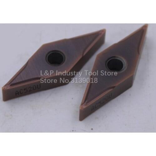 Wholesale Authentic Japan Quality VNMG160404N-SU AC520U Carbide Inserts VNMG160404 R0.4 Turning Tools For Stainless Steel Lathe