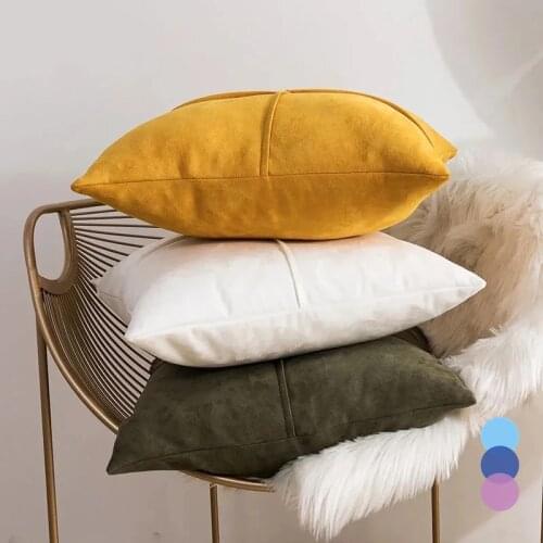 Cushion Cover Velvet Pillowcase Nordic Pillow Cover Home Decor Sofa Decorative Throw Pillows Bedroom Living Room Pillow Cover