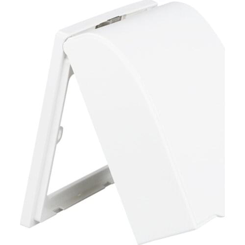 Plastic Switch Waterproof Cover Box Wall Light Socket Doorbell Flip Cap Cover for Home C1