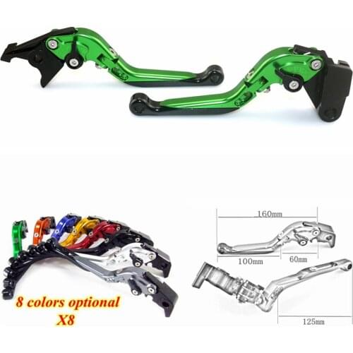 For TRIUMPH DAYTONA 675 R 2011-12-13-14-15-16-2017 CNC Adjustable folding 90 degrees extensible Motorcycle Brake Clutch Lever
