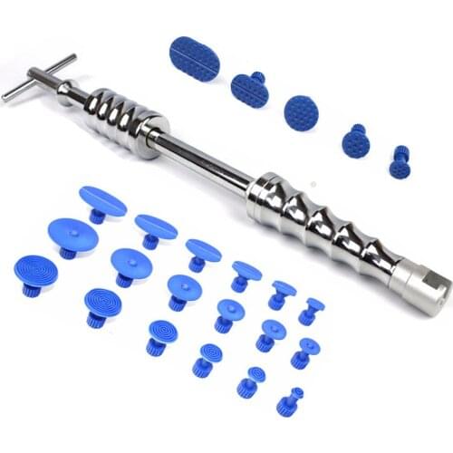 PDR Repairs Paintless PDR Repair Slide Hammer Reverse Hammer PDR Puller Suckers Suction Cup Glue Tabs Tools Kit