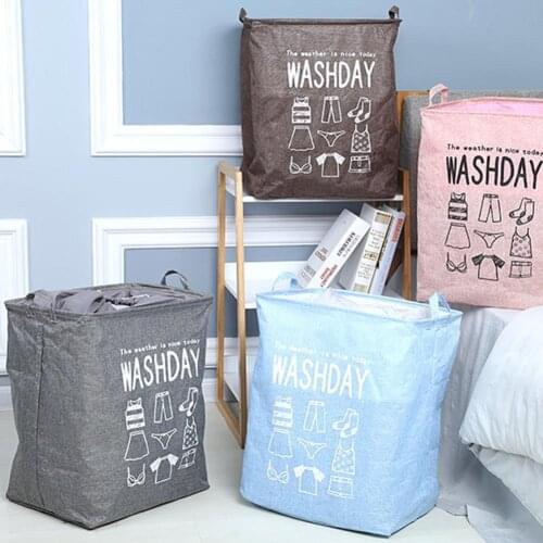 Foldable Large Capacity Clothes Underwear Socks Storage Box Basket Organizer panier linge