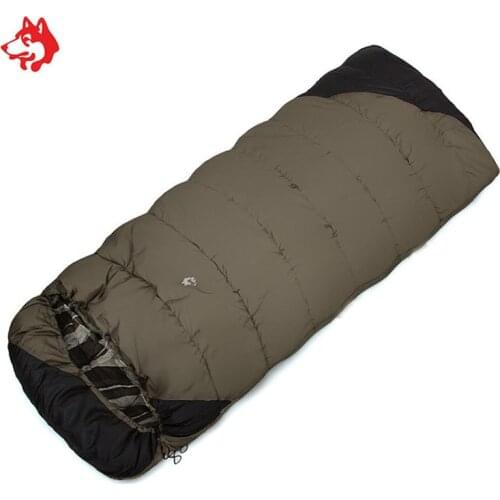 Jungle King Winter Camping Sleeping Bag Portable Envelope Type Sleeping Bag Warm -18° C Widening Thickening Sleeping Bags