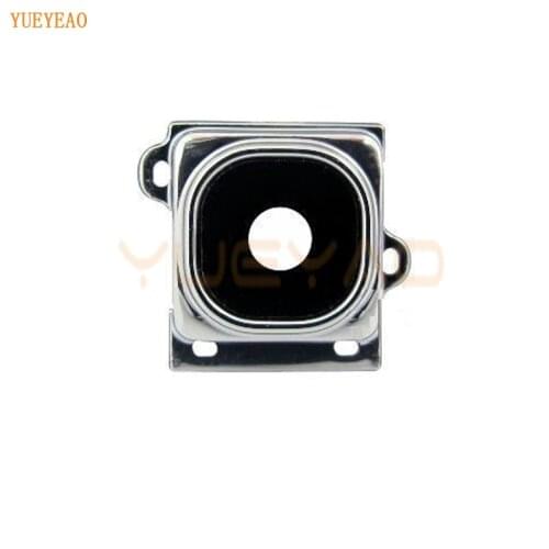 YUEYAO Back Camera Glass Lens+Frame For Samsung Galaxy S4 Mini I9190 I9195 Lens