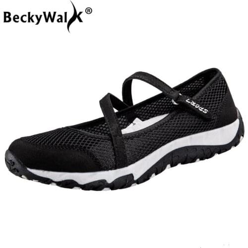 Womens Mesh Flats Shoes Anti-slip Breathable Casual Shoes for Woman Walking Spring Summer Shoes Women Sneakers Loafers WSH3287