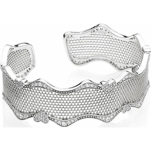 Ajax 925 Sterling Silver European And American Style Bracelet For Women Birthday Gift