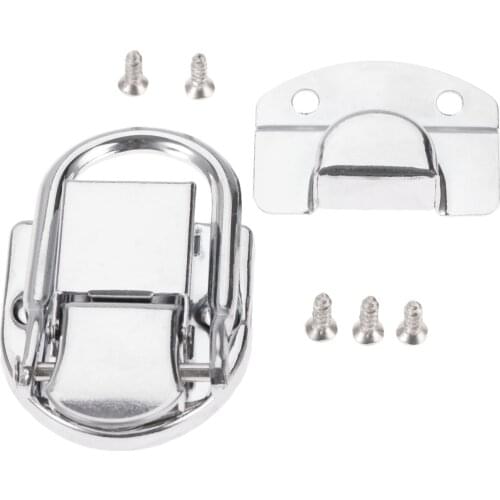 1pc Vintage Toggle Latch Chest Gift Box Suitcase Case Buckles Hasp Latch Catch Clasp Furniture Hardware 68*34m