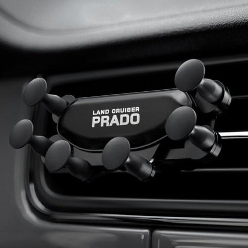 Car Interior Air Vent Clip Mount No Magnetic Mobile Phone Holder for Toyota prado land cruiser Accessories Car Styling