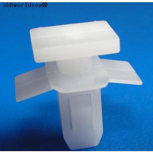 Shhworldsea auto plastic clip Rear bumper buckle for subaru