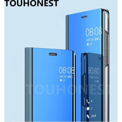 For Xiaomi Redmi note 6 Pro Smart Flip Clear View Leather Stand Case Cover for xiaomi redmi note 5 Pro Global Version cases