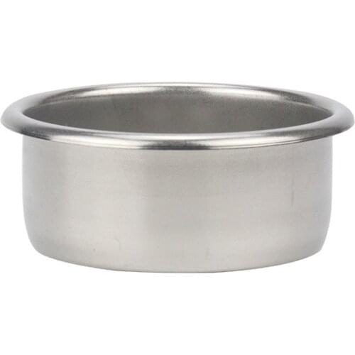 54mm Filter Basket Stainless Steel Coffee Filter Compatible For Breville Portafilter Double Cup Single Mesh Porous Filter Basket