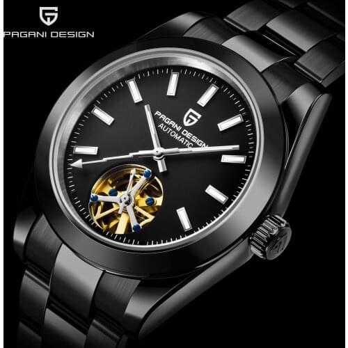 PAGANI DESIGN Mens Watch Top Luxury Brand Synthetic Sapphire Glass Mechanical Wristwatch Waterproof Automatic Military Watches