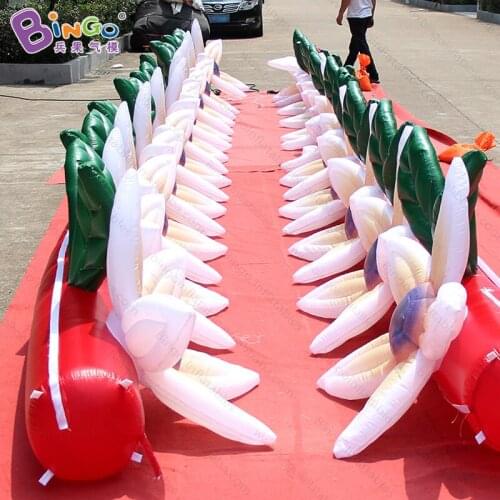 Customized 33 feet length inflatable flower chain / inflatable flower wedding / inflatable giant flower for decoration toys