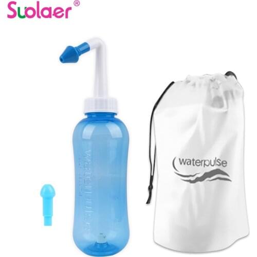Nasal Wash Cleaner Nose Protector Nasal Irrigators Nasal For Adults Children Rinsing System Allergic Rhinitis Neti Pot Gift Bag
