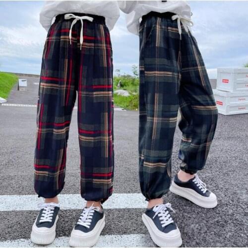 2021 new wholesale girls boys long pants autumn fashion girls pants 5-10t B493