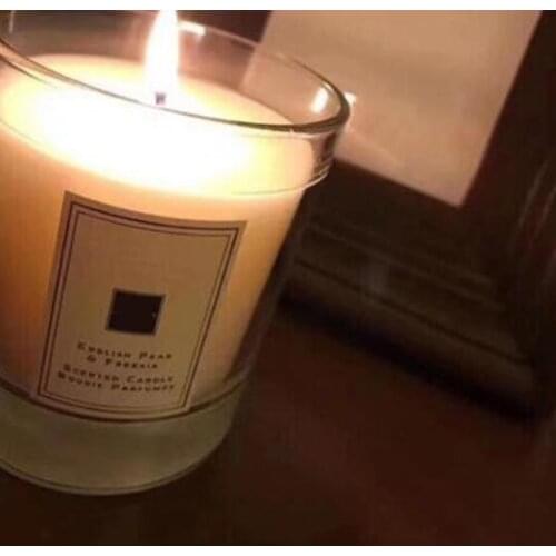 New Candel Wild Bluebell WOOD SAGE SEA SALT SCENTED CANDLE HEIGHT 2.5 IN With Oud & Bergamot Candle Fragrance Candles Gift