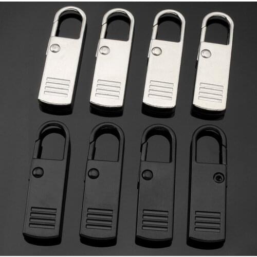 Wholesale Metal Zipper head Zipper lightning Repair Kits Zipper Pull for Zipper Slider DIY Sewing Instant Repair Zipper For Bags