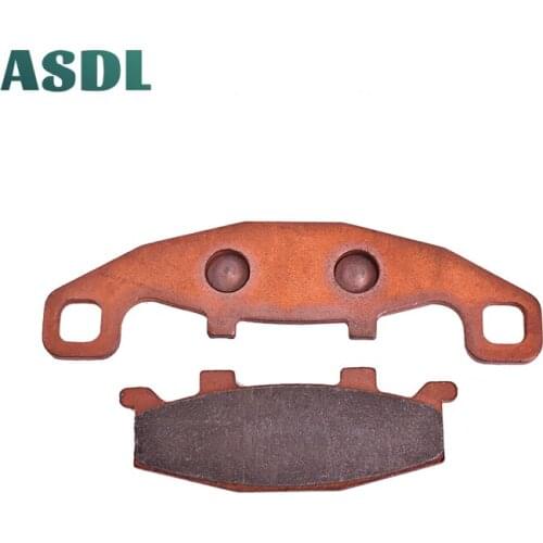 Motorcycle Front & Rear Brake Pads For Kawasaki ZZR 250 1100 ZR 250 A1-A5 ZR 550 B2-B6 GPZ 900 R 1998-2002 #d