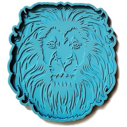 Lion Head Tray Epoxy Resin Mold Decoration Casting Silicone Mould DIY Craft Tool