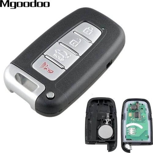 Mgoodoo 4 Buttons Remote Smart Key Fob 315Mhz For Azera Elantra Equus Genesis Veloster Tucson Sonata FCC ID SY5HMFNA04