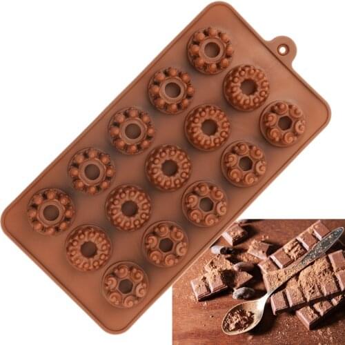 Silicone Chocolate Mold Castle Planet Shape Food Grade Silicone Non-stick For Chocolate Candy Fudge Cake Decoration Pudding
