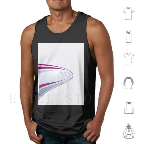 Gamers Style.. Joystick Glowing Tank Tops Vest Sleeveless Joystick Esport Glow In The Dark Glow Glow Color Glowing Color