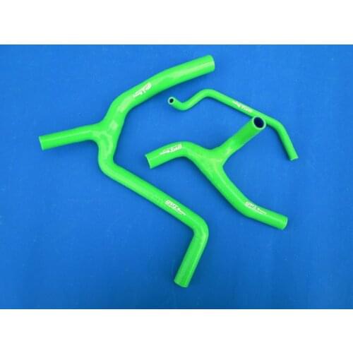 HIGH quality for KAWASAKI KXF450 KX450F 09 10 11 2009 2010 2011 Silicone Radiator Y Hose