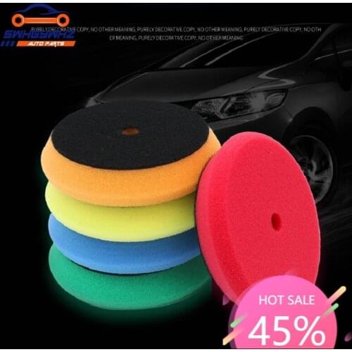 1PC 3"(95mm) Car Spong Polishing Pads &Buffing Pads For DA/RO/GA5"(75mm)Car Polisher