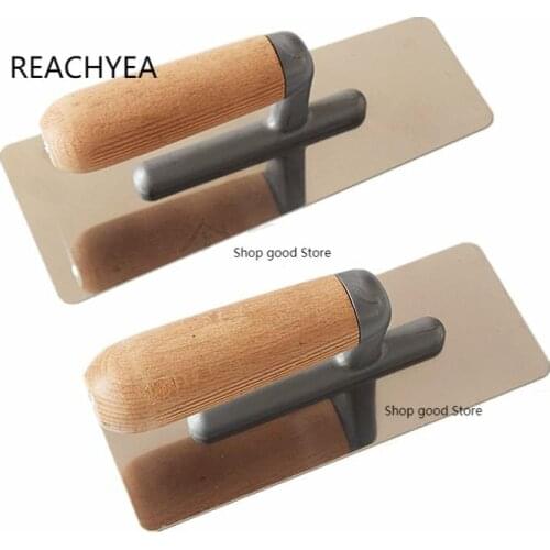 10Pcs 24*9.8 and 5Pcs 20*7.8 Stainless Steel Trowel Tool Batch Wall Shovel Tool Putty Tool Cement Finishing Tool putty knife