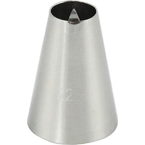 Free Shipping Stainless Steel 18/8 Specialty Piping Nozzles Cake Decorating Icing Tips #222