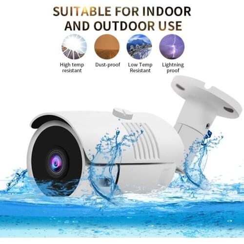 2MP HD 1080P Security IP Camera Outdoor Waterproof CCTV Bullet Cameras ONVIF Night Vision IR 20m APP P2P XMEYE