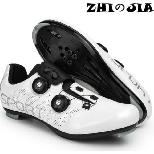 Best Cycling Shoes Professional Mens Cycling Shoes / Mtb Outdoor Sports Shoes Non-Slip Self-Locking Flat Bike Shoes New 2021