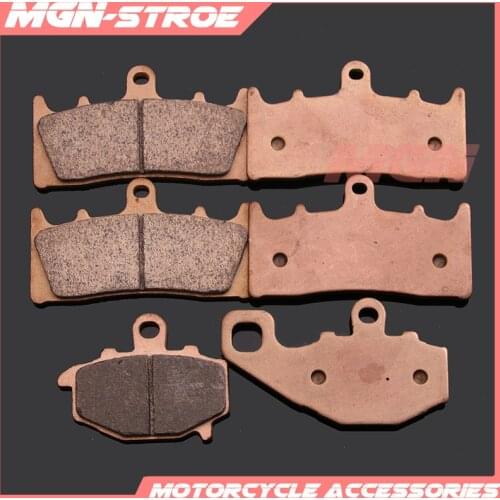 Motorcycle metal sintering brake pads For ZX-6R ZX6R ZX636 ZX 636 1998 1999 2000 2001 2002 ZX-9R ZX9R 96 97 98 99 00 01