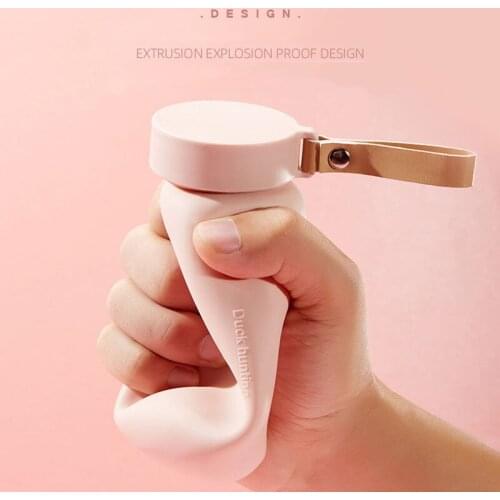 Portable soft Silicone Cup Folding Water Cup Creative Mini Hand Warmer Cup Gift Squeeze cup
