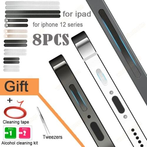 Phone Dust-proof Plug Net Earpiece Dust-proof Net Loudspeaker Dustproof Net Anti-rust Waterproof Net for Ipad & Iphone 12 Series