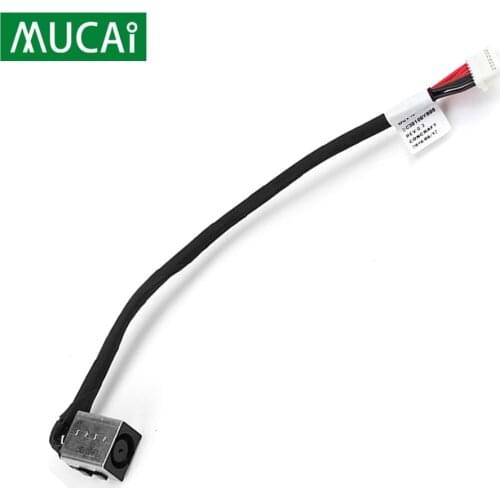DC Power Jack with cable For DELL 15-7566 15-7566 laptop DC-IN Flex Cable