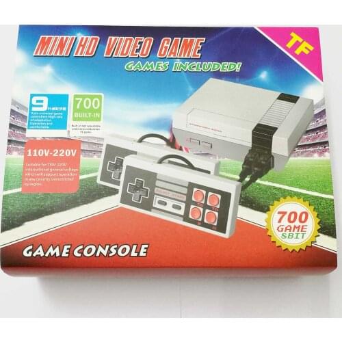 Built-in 700 Games Video Console 8Bit Mini TV Handheld Retro Game Console Handheld Retro Gaming Player TF card