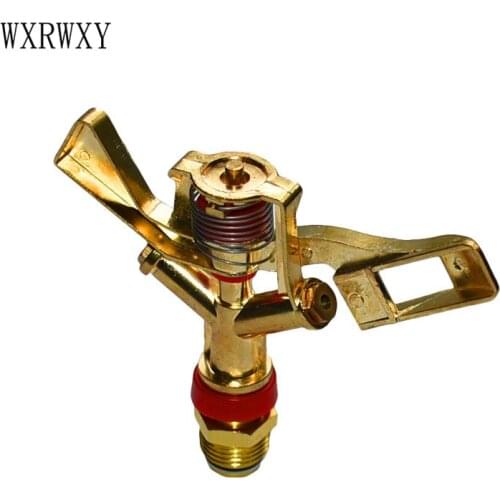 Wxrwxy rotating sprinkler nozzles Garden rocker Nozzle garden irrigation lawn sprinkler Rotating sprinkler 1/2 Threaded 5pcs