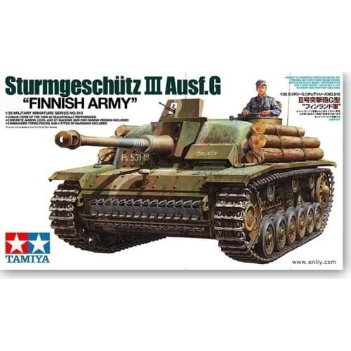 1/35 Tamiya Assembled Model Finnish Tank Series BT-42/No. 3 Type G Collection Plastic Building Painting Model Toys