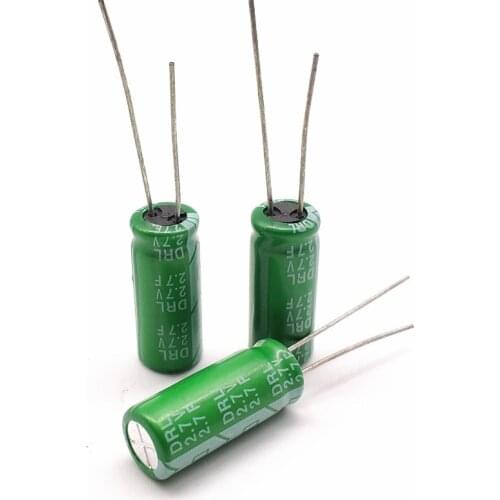 5pcs Original DRL 2.7V 2.7F high current toy power supply 2.7V2.7F capacitance
