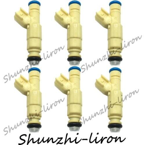 6pcs Fuel Injector Nozzle For Ford 98-02 Mercury Mazda 2.5L 5.0L 0280155861 GY01-13-250 XS2E-A5B