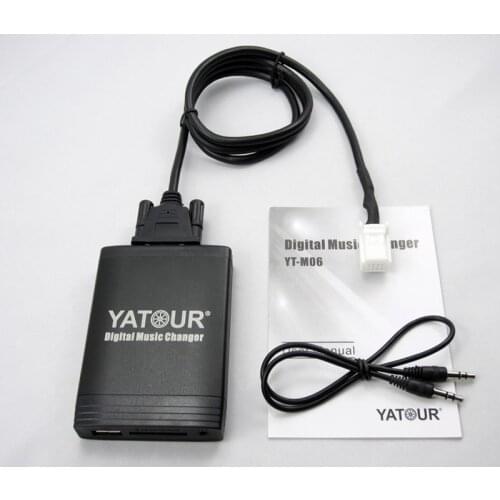 Yatour Car Mp3 Player for Toyota Lexus Scion 2003-2011 USB SD AUX Adapter Reader