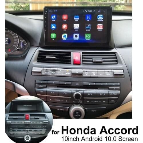 4G+64 Android 10.0 2Din Car Dvd Multimedia Player GPS For Honda Accord 8 2008 2009 2010 2011 2012 Navigation Stereo Head Unit