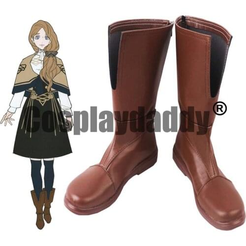 Fire Emblem: Three Houses Officers Academy Blue Lions Mercedesvon Martritz Meche Mercie Game Cosplay Shoes Boots S008