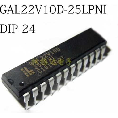 GAL22V10D-25LPNI GAL22V GAL22V10D GAL22V10D-25 DIP-24